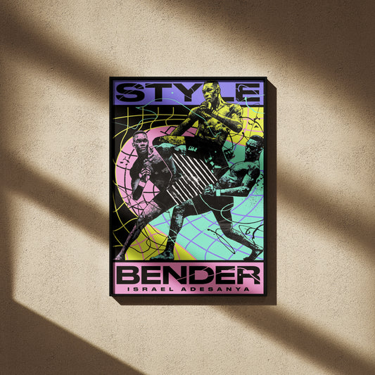 Israel Adesanya Poster 02