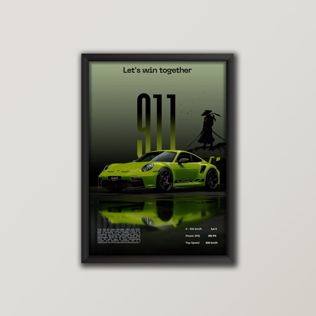 Porsche 911 GT3 Poster 03