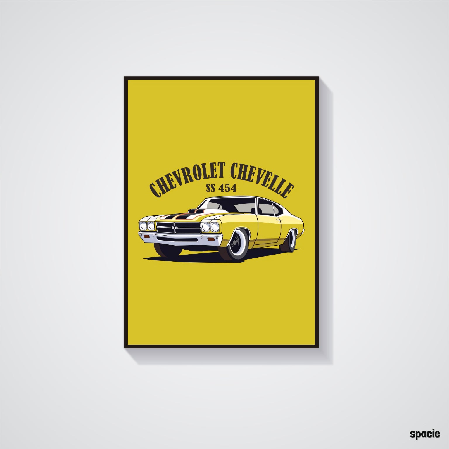 Chevrolet Chevelle SS - Muscle Car Poster