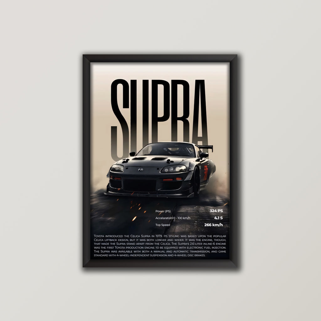 Toyota Supra Poster 02