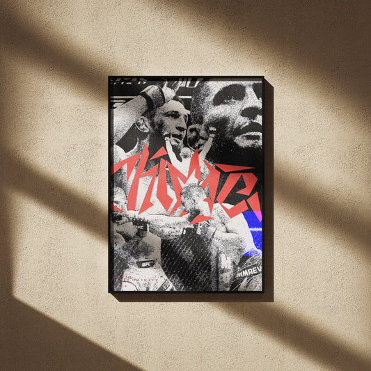 Khamzat Chimaev Poster 02