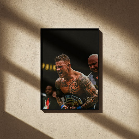 Dustin Poirier Poster