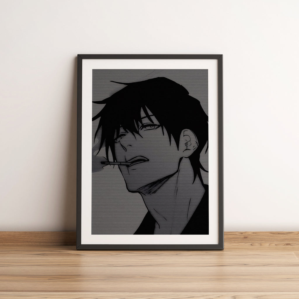 Toji Fushiguro Jujutsu Kaisen Anime Poster