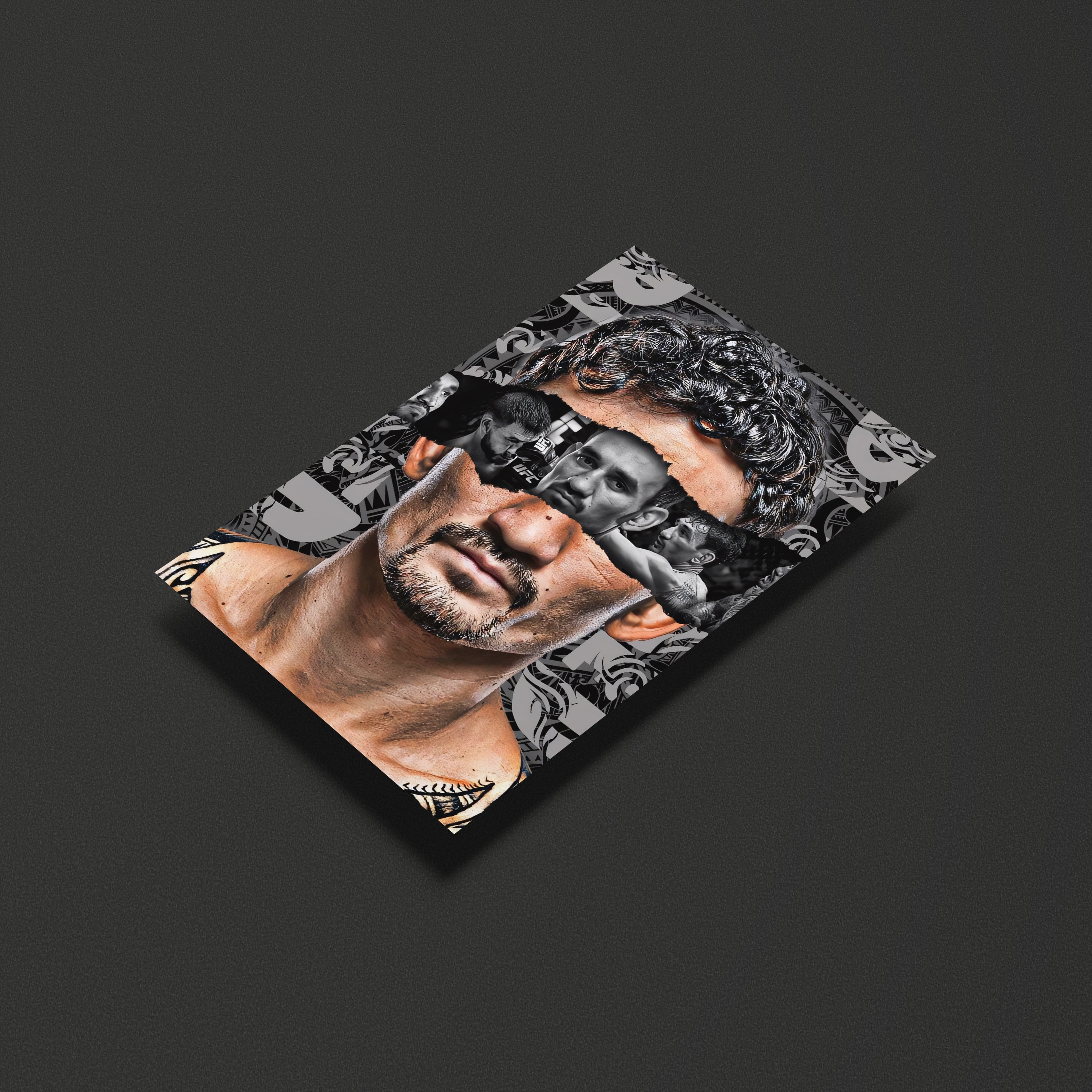 Max Holloway UFC Fighter Poster