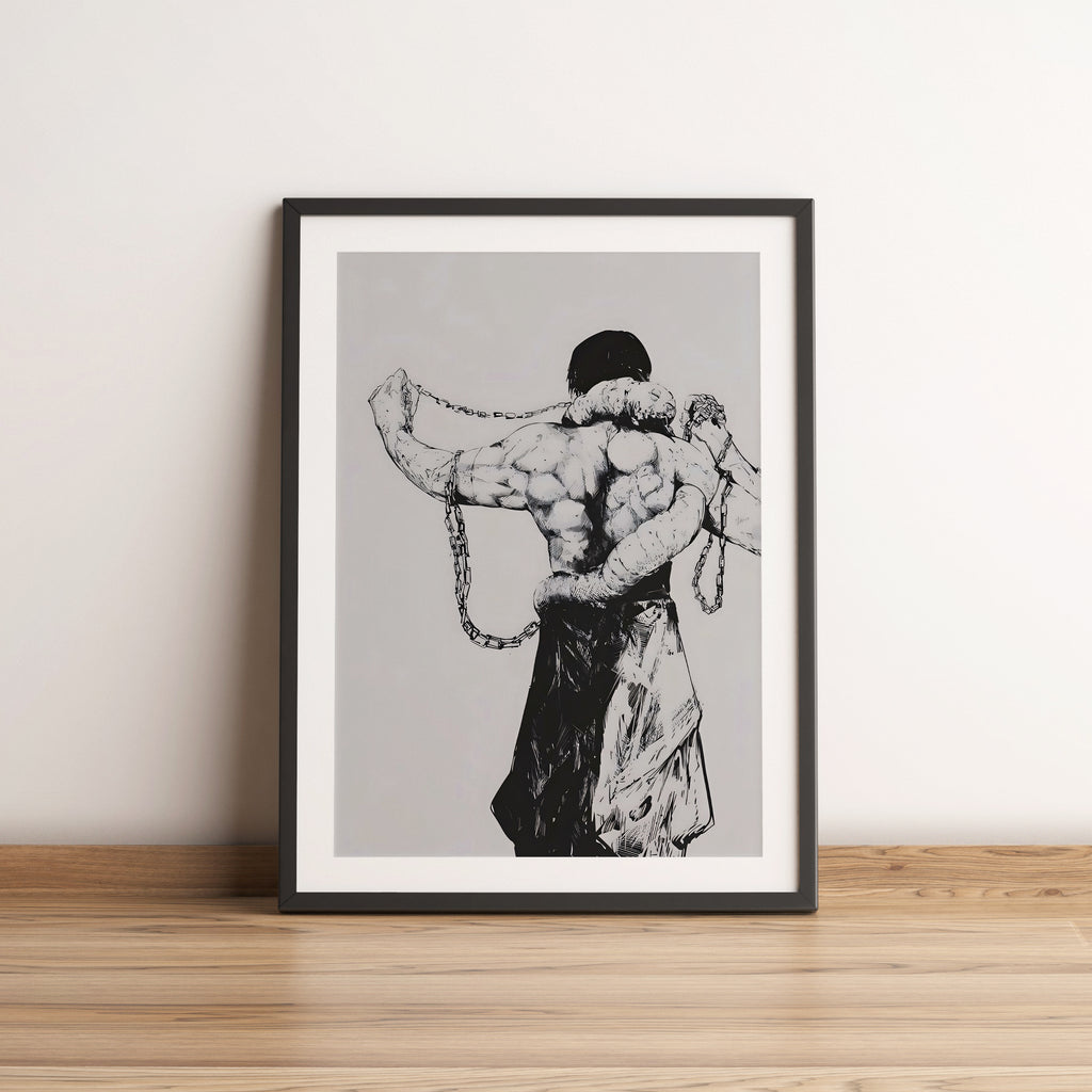 Toji Fushiguro Jujutsu Kaisen Anime Poster