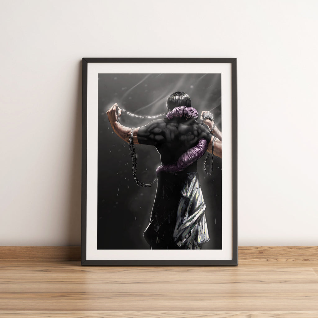 Toji Fushiguro Jujutsu Kaisen Anime Poster