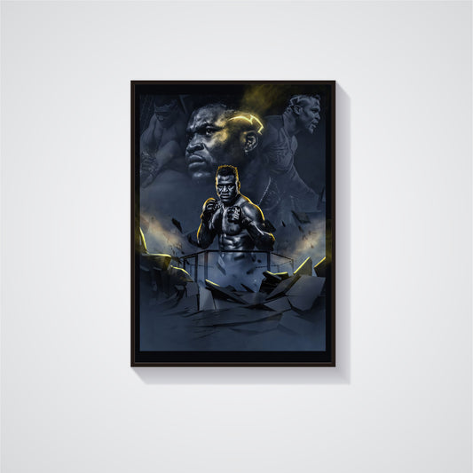 Francis Ngannou Poster