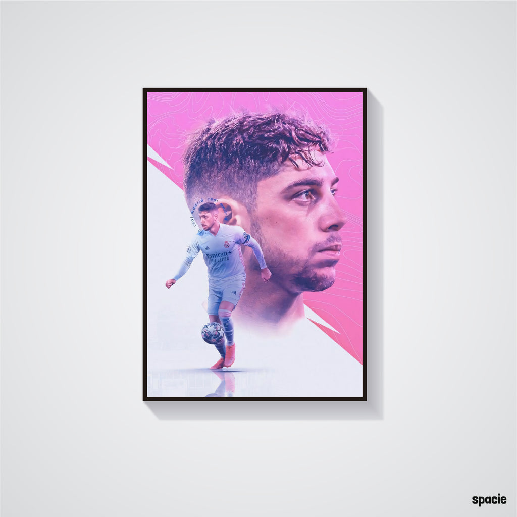 Federico Valverde Poster - Football Poster