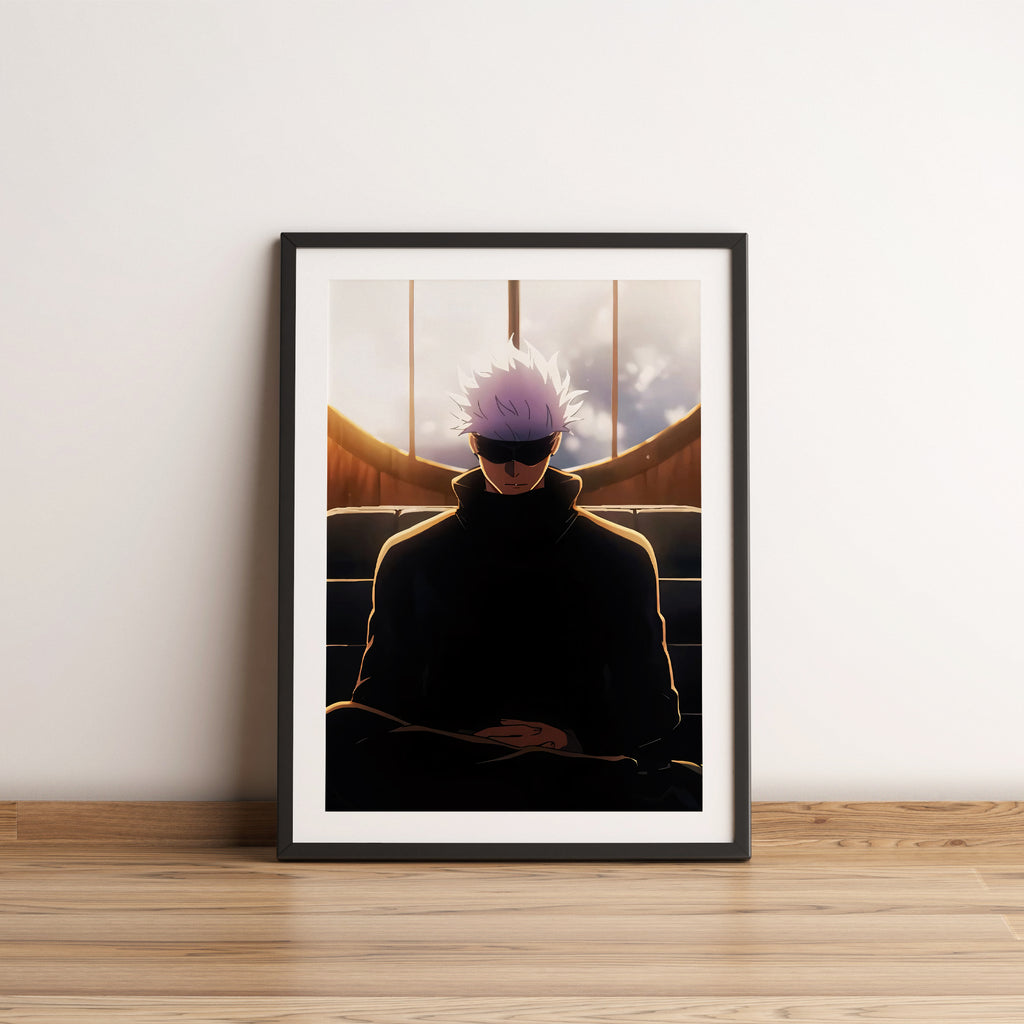 Gojo Jujutsu Kaisen Poster 04