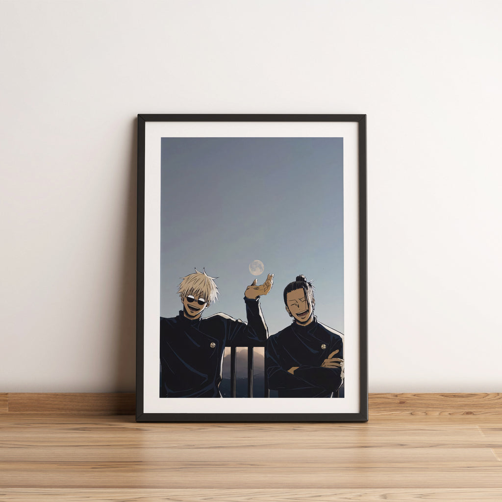 Gojo and Geto Jujutsu Kaisen Poster 01