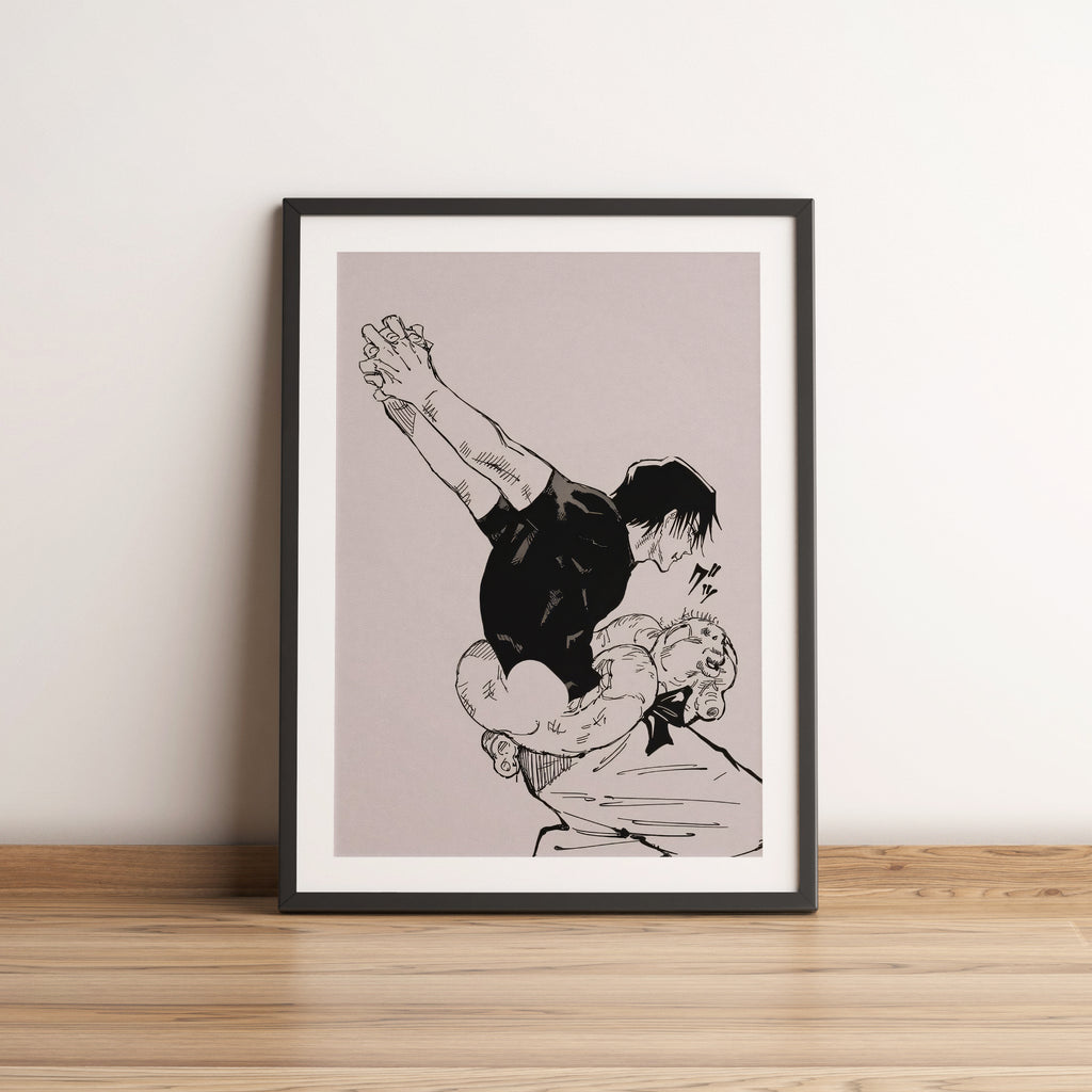 Toji Fushiguro Jujutsu Kaisen Anime Poster