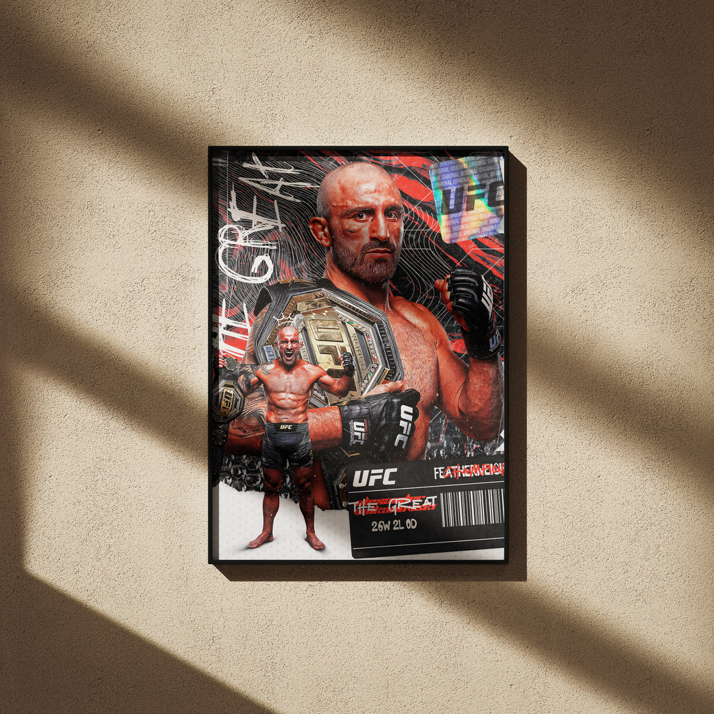 Alex Volkanovski Poster