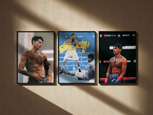 Ryan Garcia 3 Pack Poster