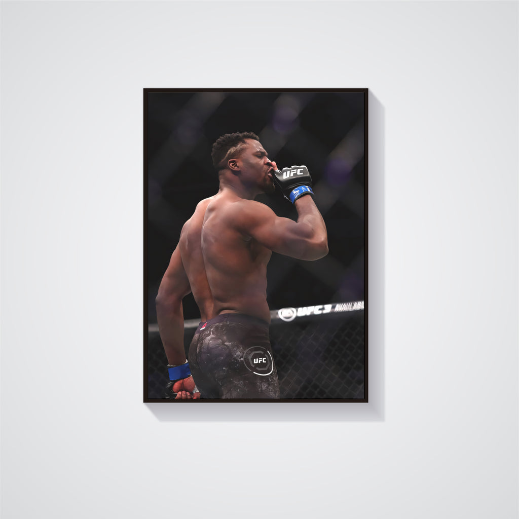 Francis Ngannou UFC Poster