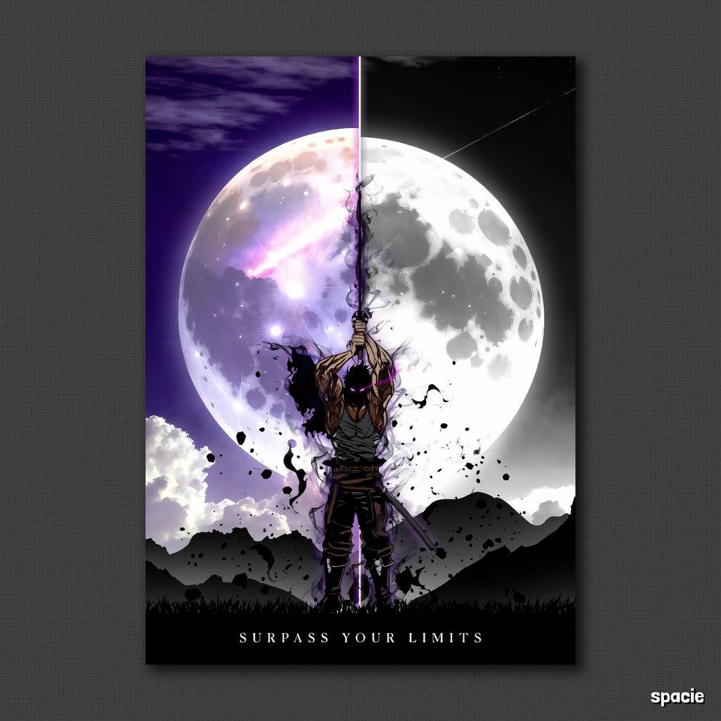 Yami Sukehiro - Black Clover - Anime Poster