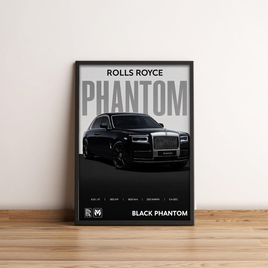 Rolls Royce Phantom - Car Posters Collection