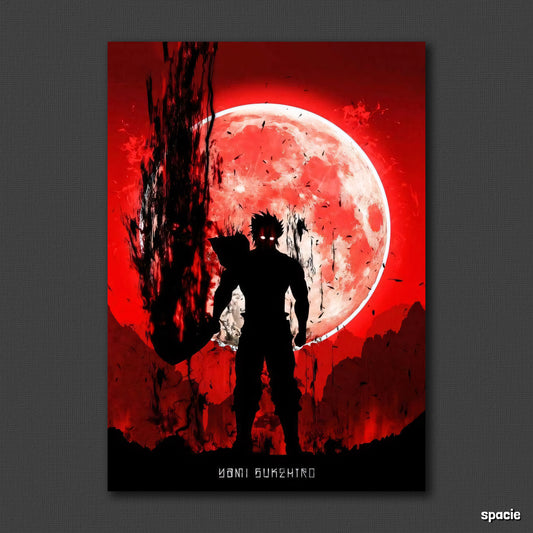 Yami Sukehiro - Black Clover - Epic Anime Poster