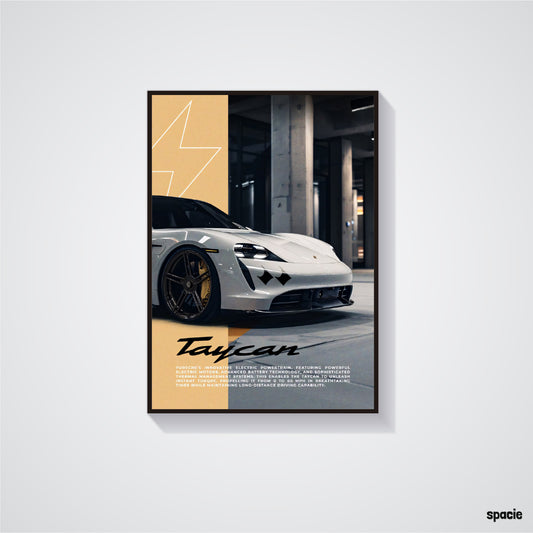 Porsche Taycan - Sport Car Poster