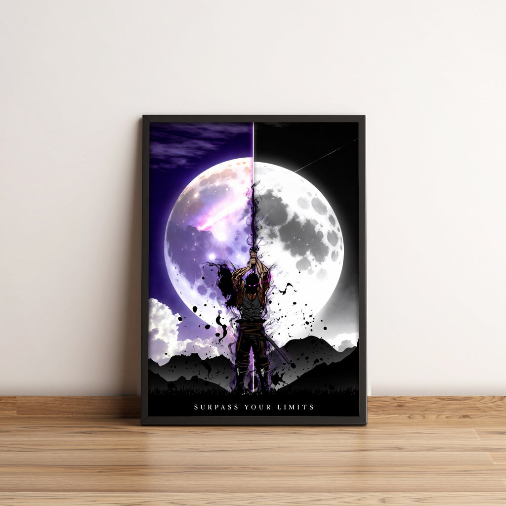 Yami Sukehiro - Black Clover - Anime Poster