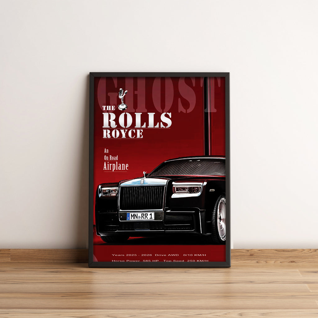 Rolls Royce Ghost - Car Posters Collection