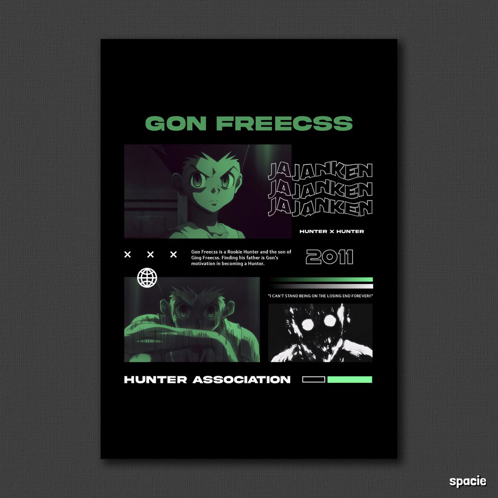 Gon Freecss - Hunter X Hunter - Anime Poster