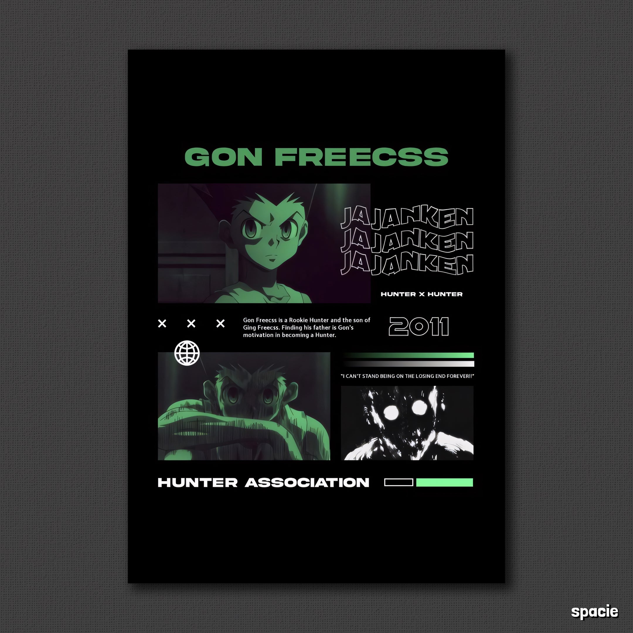 Gon Freecss - Hunter X Hunter - Anime Poster
