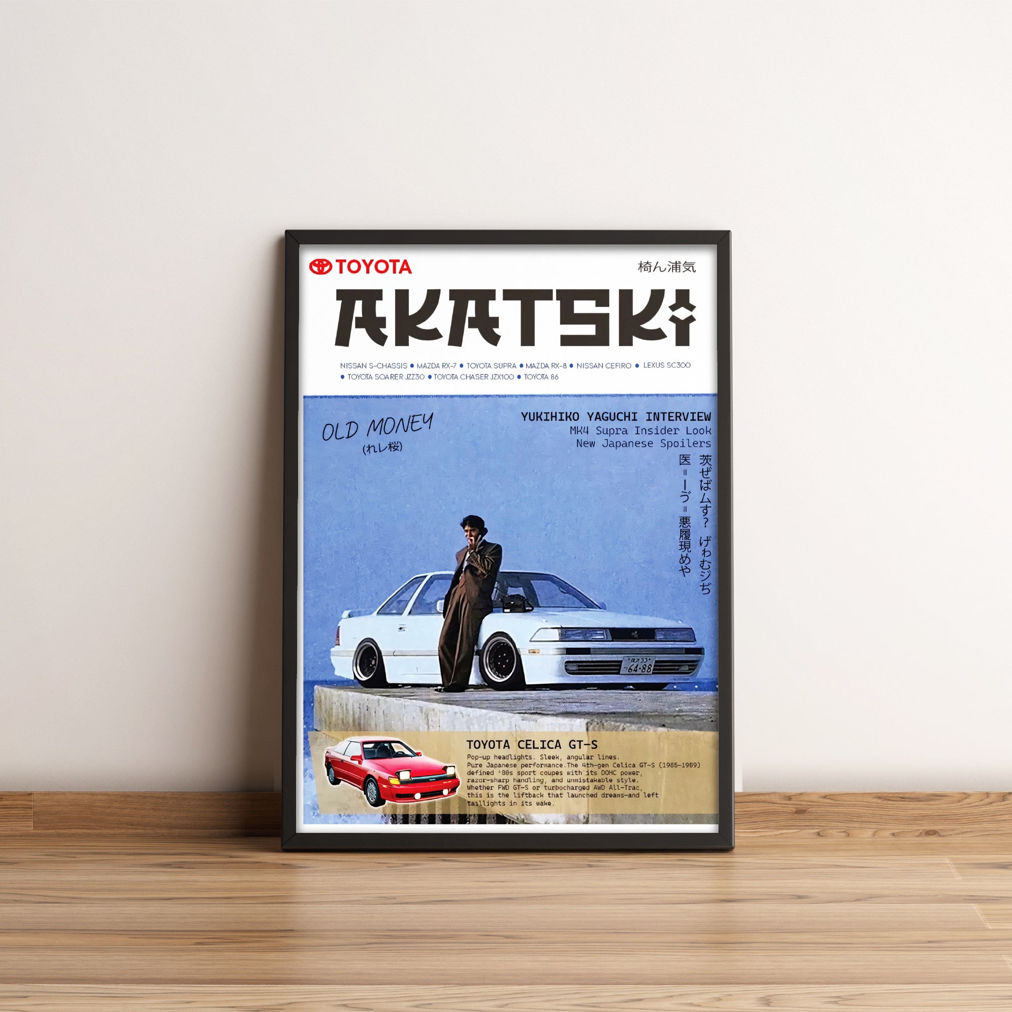 Toyota Celica Gt-S - Car Posters Collection