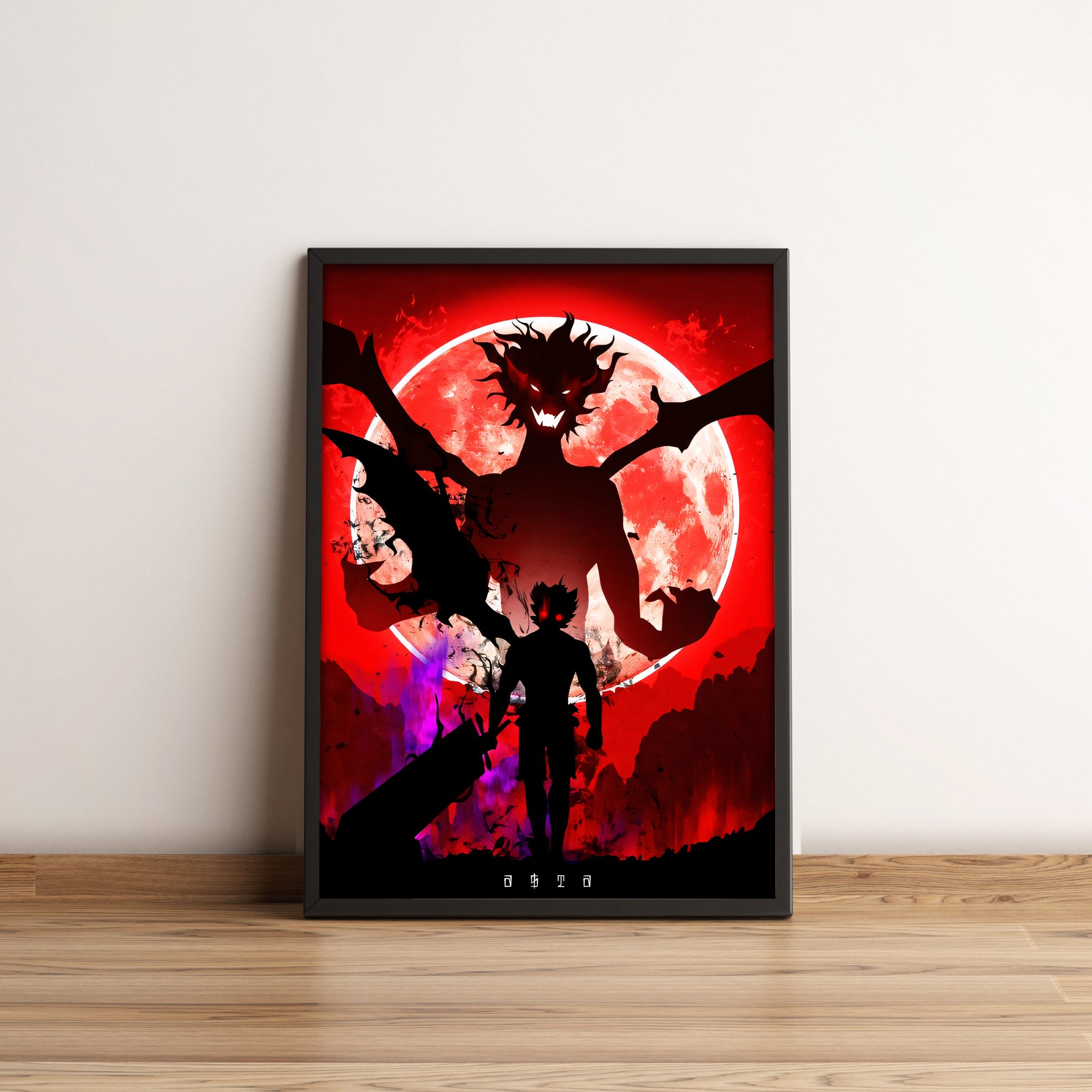 Asta - Black Clover - Epic Anime Poster