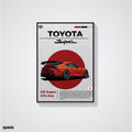 Toyota Supra - Car Posters Collection