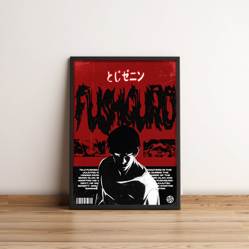 Toji Fushiguro - Jujutsu Kaisen - Anime Posters Collection