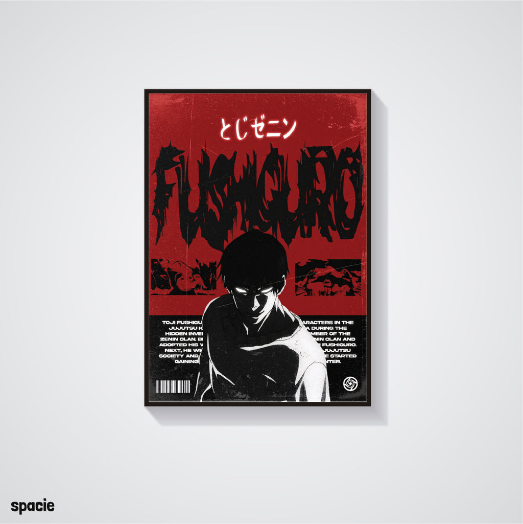 Toji Fushiguro - Jujutsu Kaisen - Anime Posters Collection