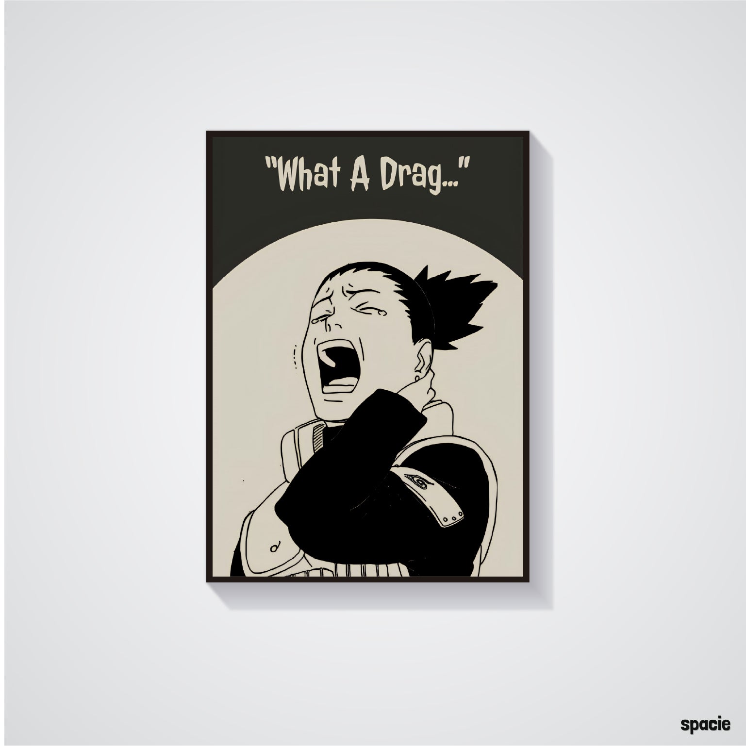 Shikamaru Nara - Naruto Shippuden - Anime Poster