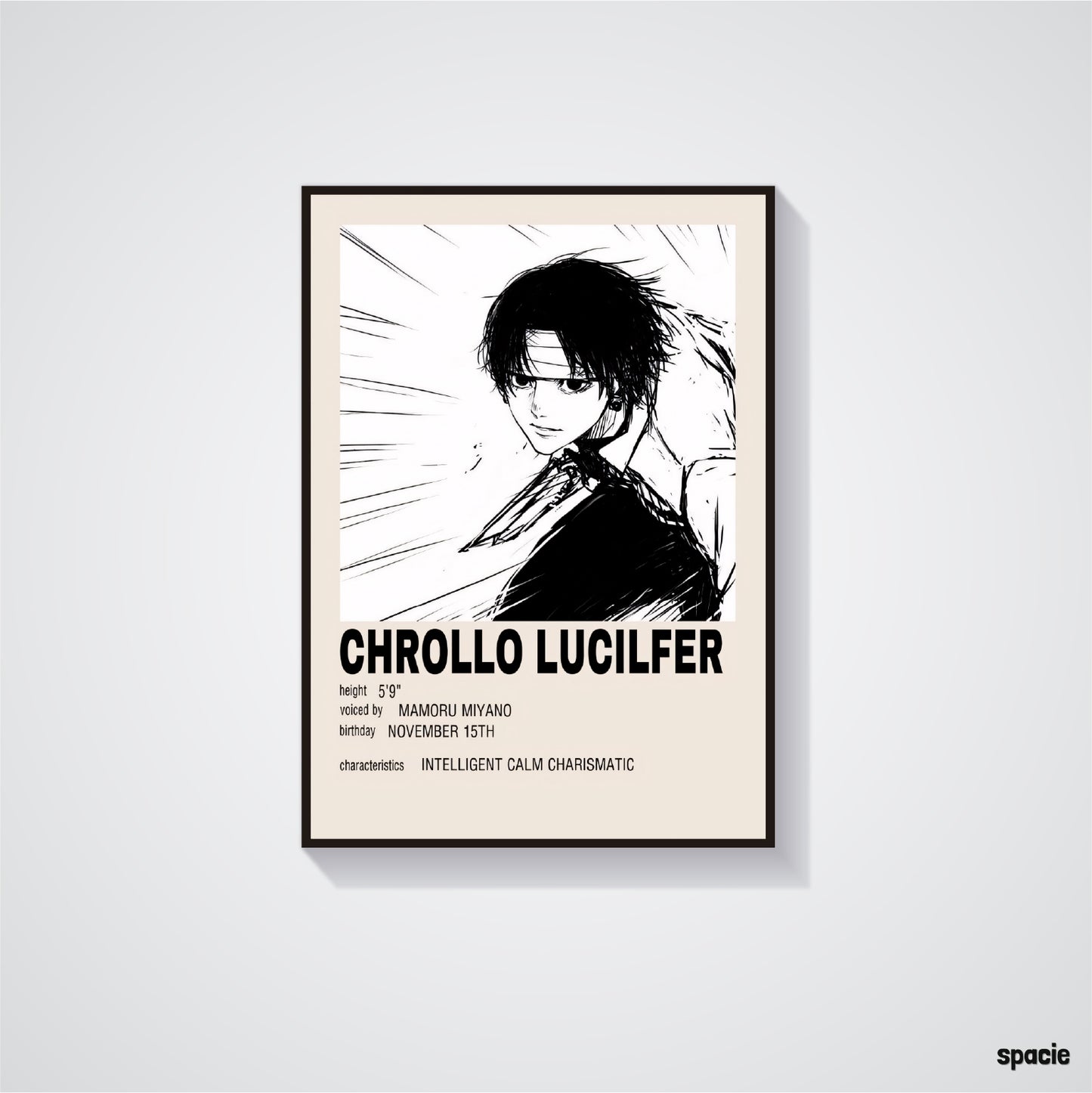 Chrollo Lucifer- Hunter X Hunter - Epic Anime Poster