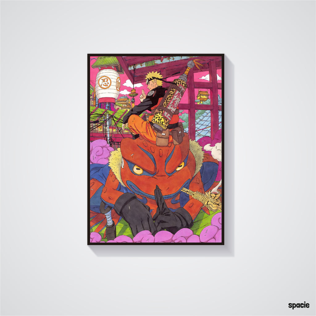 Naruto Uzumaki - Naruto Shippuden - Anime Poster
