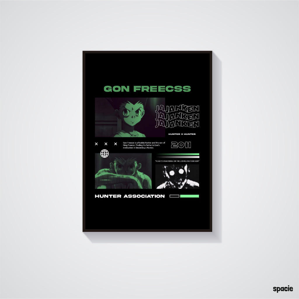 Gon Freecss - Hunter X Hunter - Anime Poster