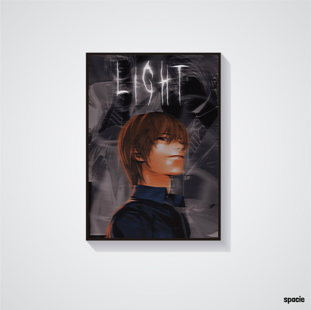 Light Yagami - Death Note - Anime Poster
