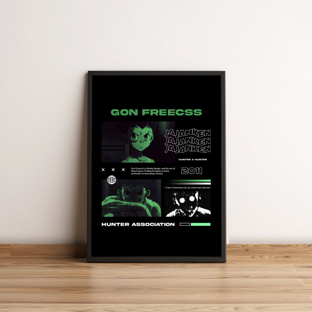 Gon Freecss - Hunter X Hunter - Anime Poster