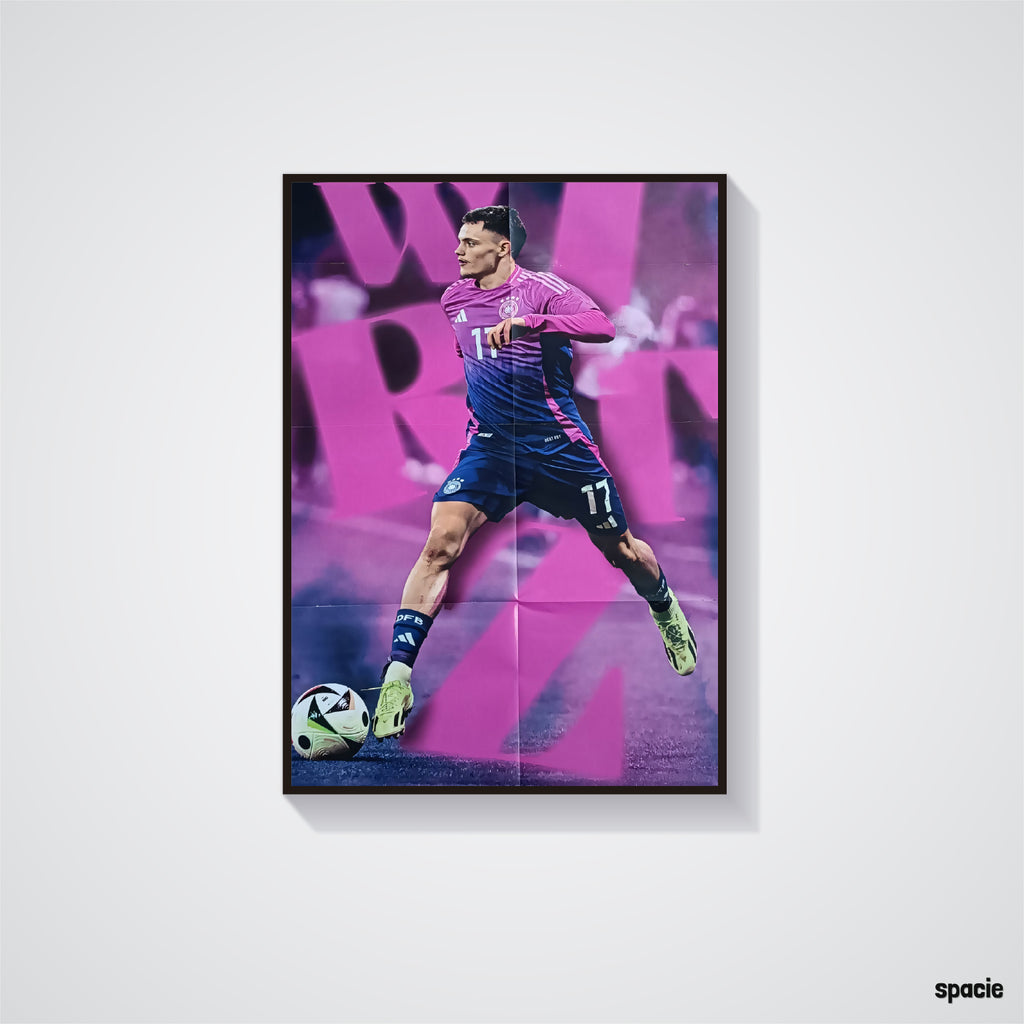 Florian Wirtz Poster - Football Poster