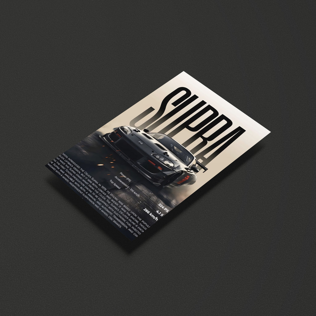 Toyota Supra Poster 02