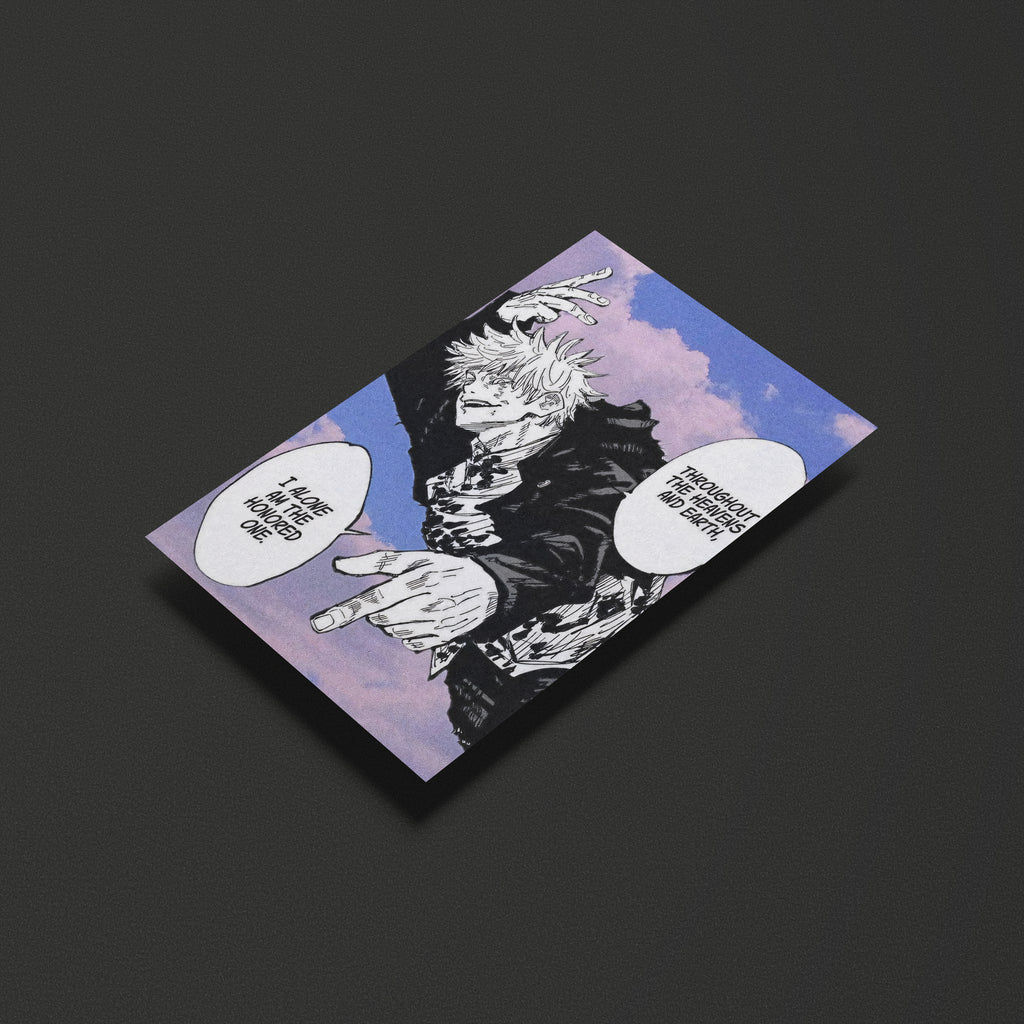 Gojo Jujutsu Kaisen Poster 05