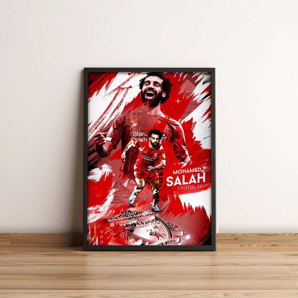Mohamed Salah Poster - Football Poster