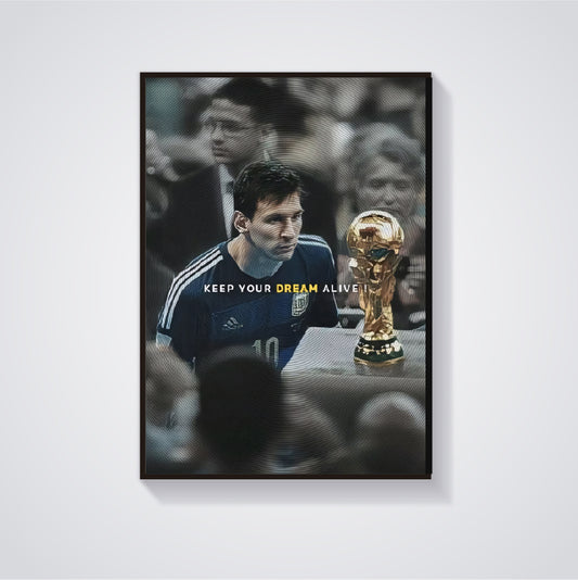 Lionel Messi Poster - Football Poster