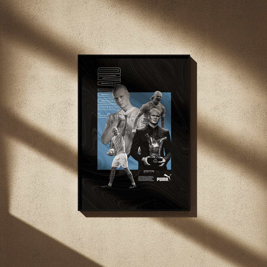 Erling Haaland Poster - Football Poster