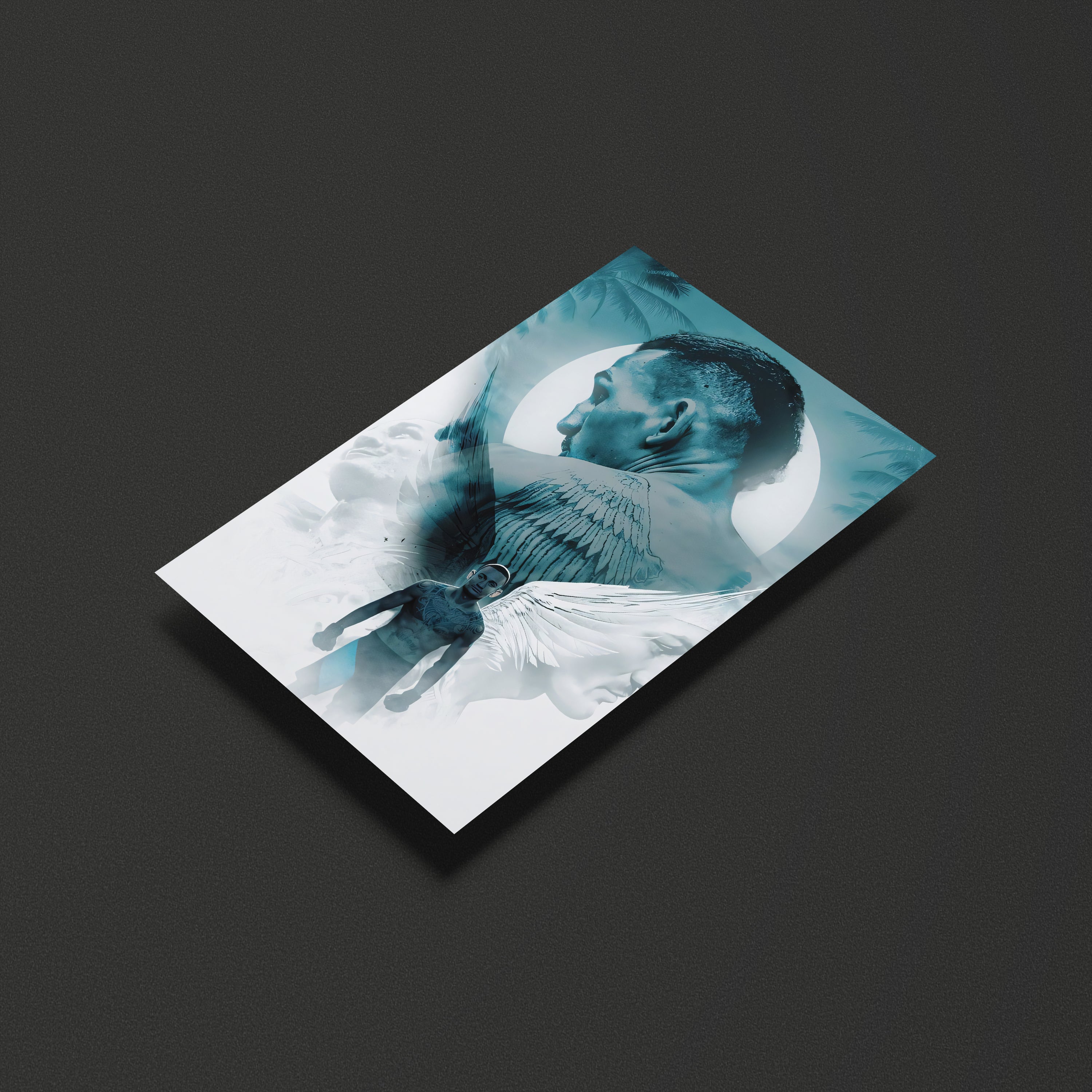 Max Holloway UFC Fighter Poster