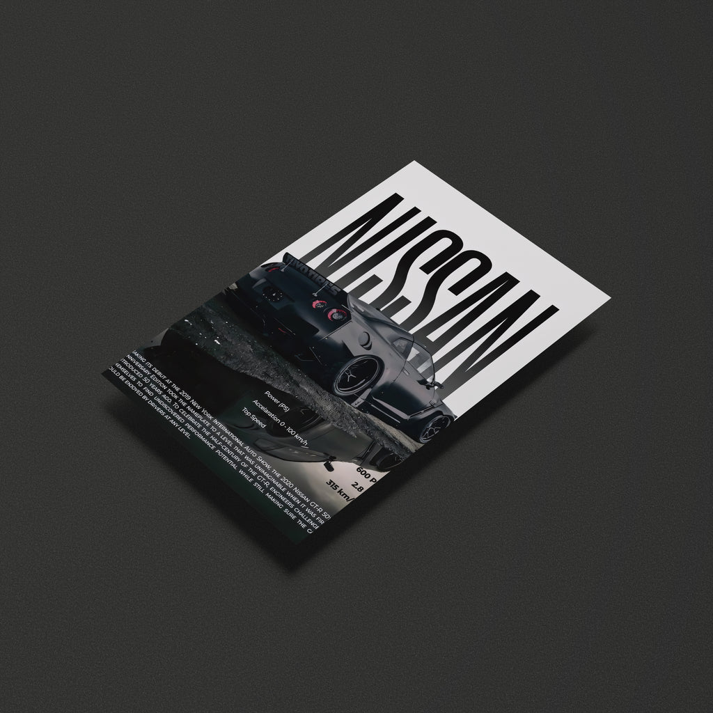 Nissan Skyline GT-R R35 Poster