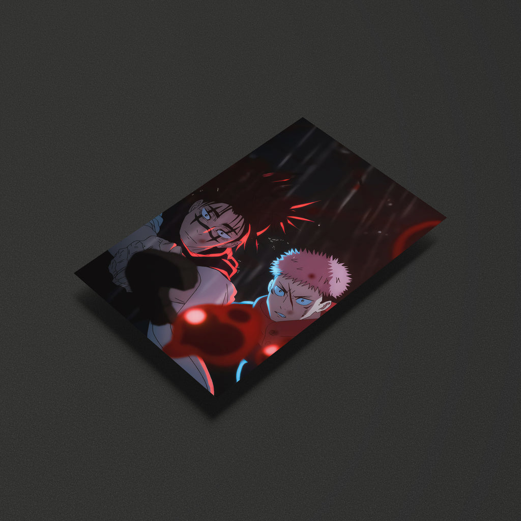 Choso and Yuji Jujutsu Kaisen Poster