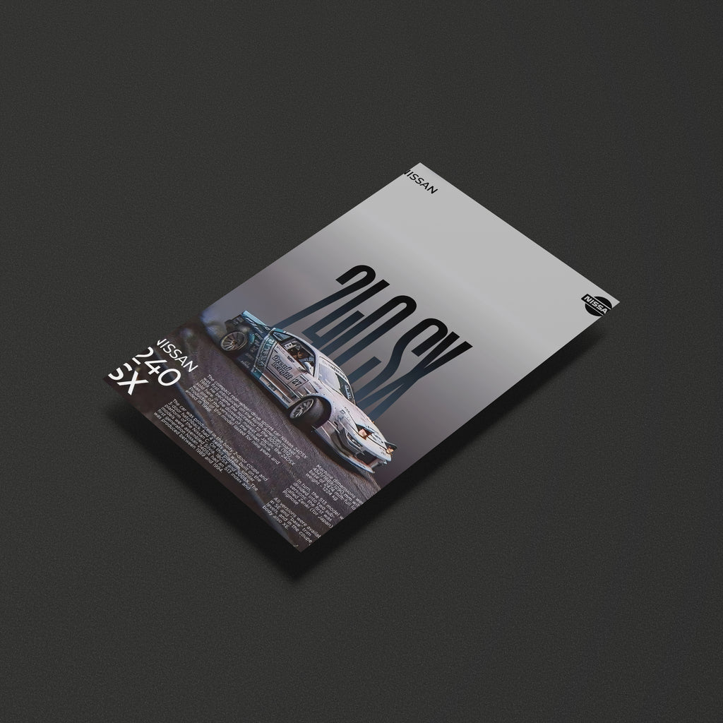 Nissan 240SX Poster
