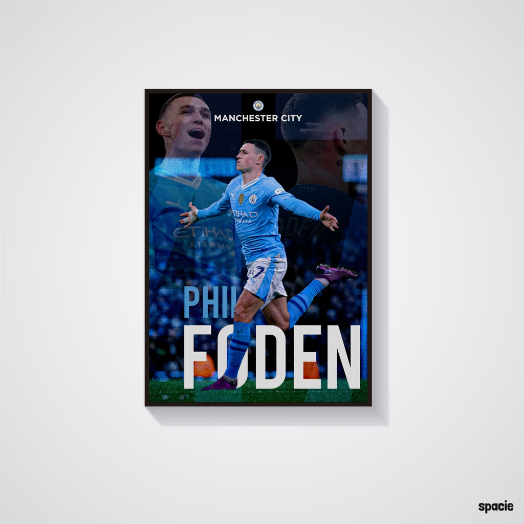 Phil Foden Poster - Football Poster