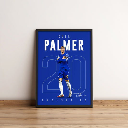 Cole Palmer Poster - Football Poster