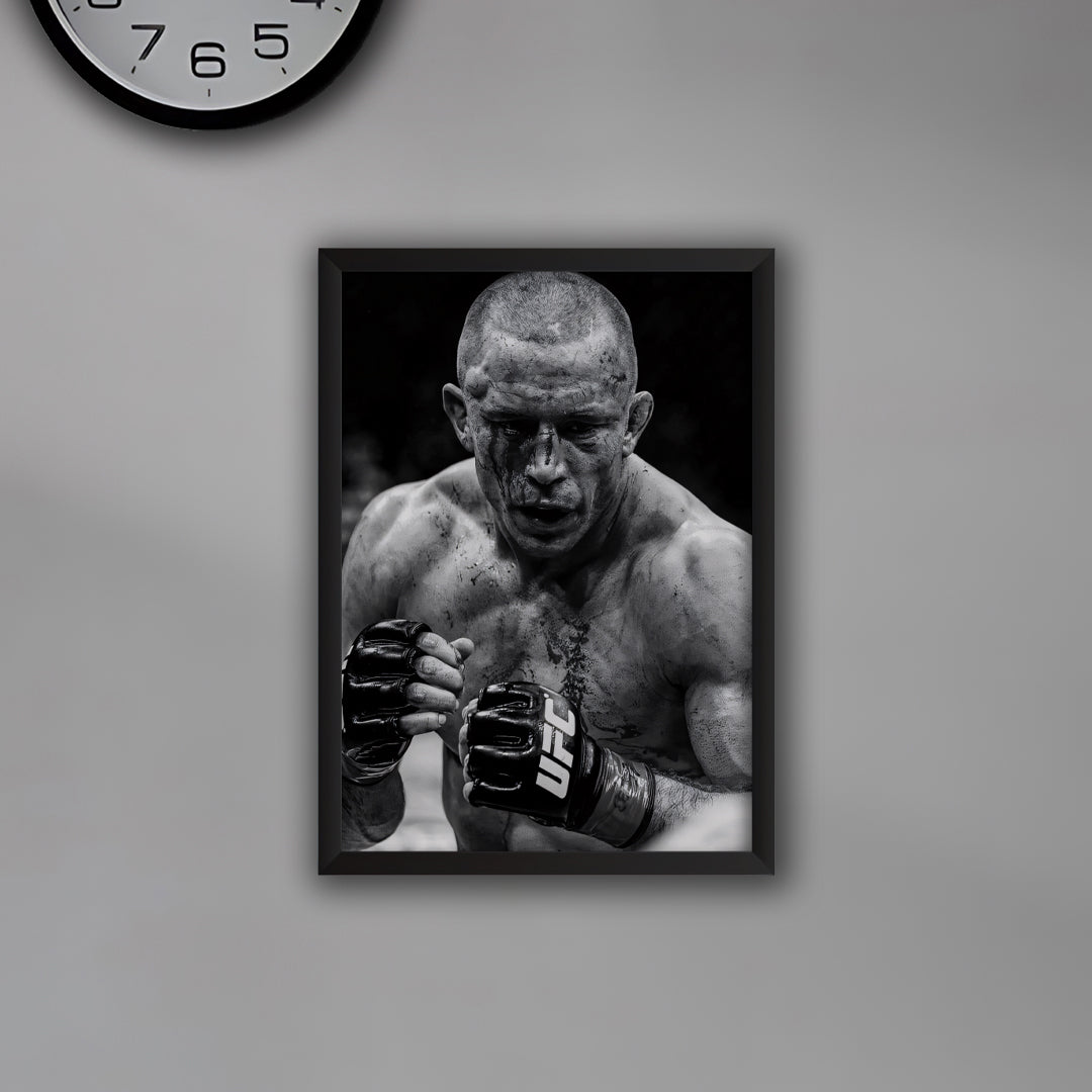 Georges St-Pierre UFC Fighter Poster